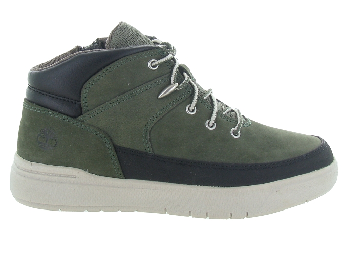 chaussures a lacets -  - junior garcon - Cuir - Vert - Timberland4862801_2