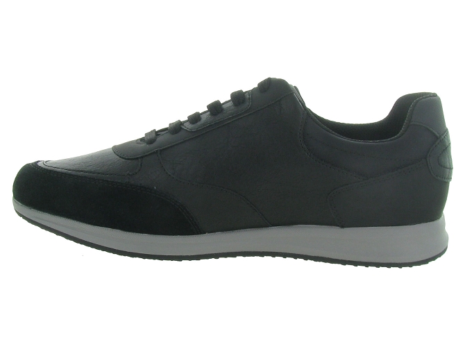 Geox chaussures a lacets u16h5b avery noir4864201_4