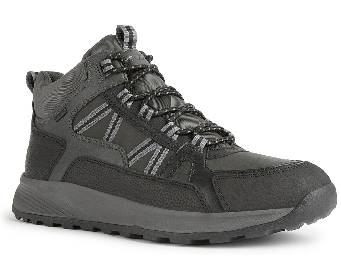 baskets et sneakers - Confort - homme - Synthétique - Anthracite - Geox