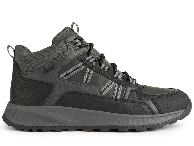 baskets et sneakers - Confort - homme - Synthétique - Anthracite - Geox4864301_2