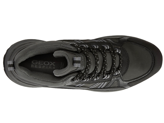 baskets et sneakers - Confort - homme - Synthétique - Anthracite - Geox4864301_3