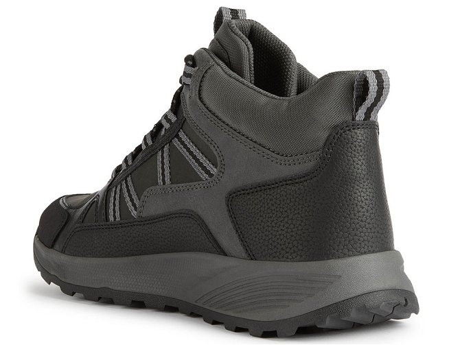 baskets et sneakers - Confort - homme - Synthétique - Anthracite - Geox4864301_4
