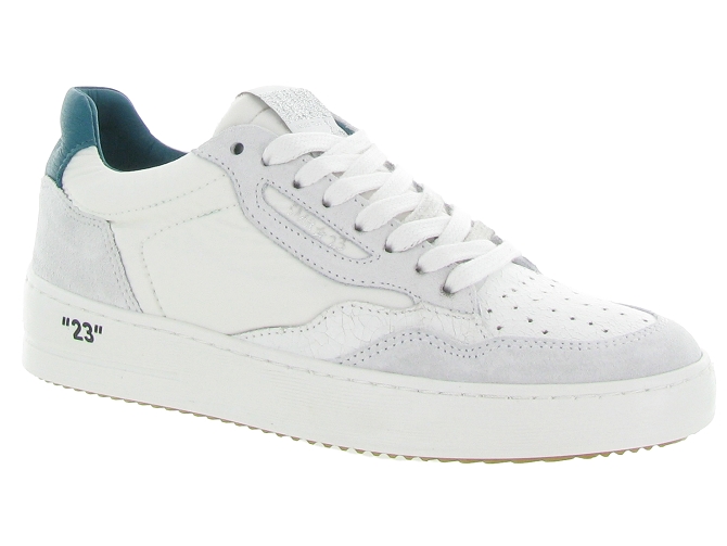 baskets et sneakers - Tendance - femme - Cuir - Blanc - Semerdjian