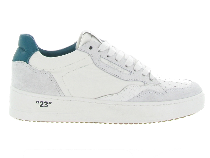 baskets et sneakers - Tendance - femme - Cuir - Blanc - Semerdjian4864601_2