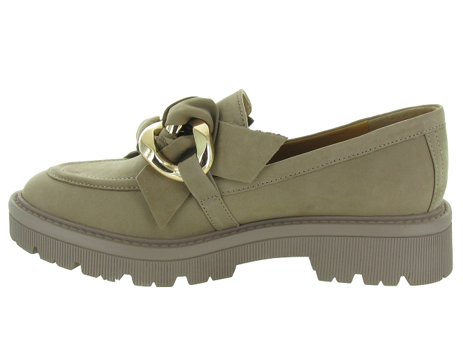 mocassins - Elégant - femme - Cuir - Taupe - Regarde le ciel...4865002_4