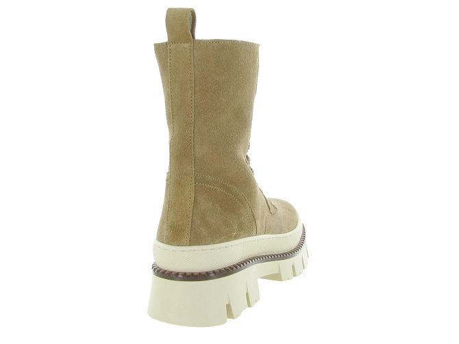 apres ski bottes fourrees - Botte de neige - femme - Cuir - Beige - Armando4866301_5