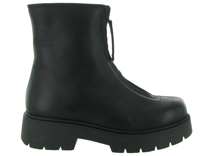 apres ski bottes fourrees - Botte de neige - femme - Cuir - Noir - Armando4866402_2