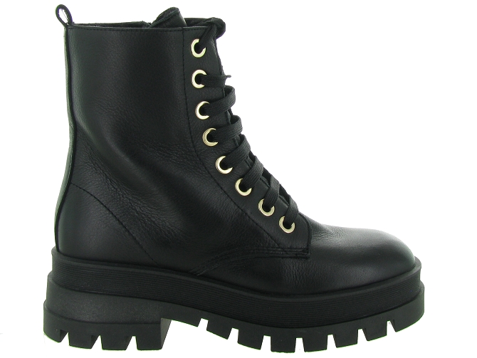 apres ski bottes fourrees - Botte de neige - femme - Cuir - Noir - Armando4866502_2