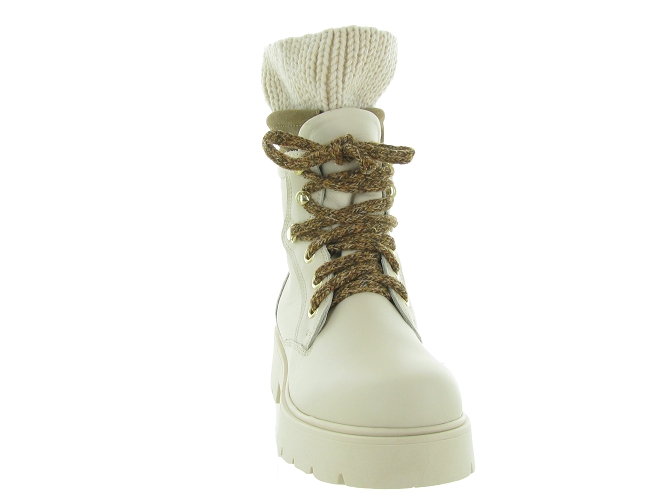 apres ski bottes fourrees - Botte de neige - femme - Cuir - Beige - Armando4866601_3