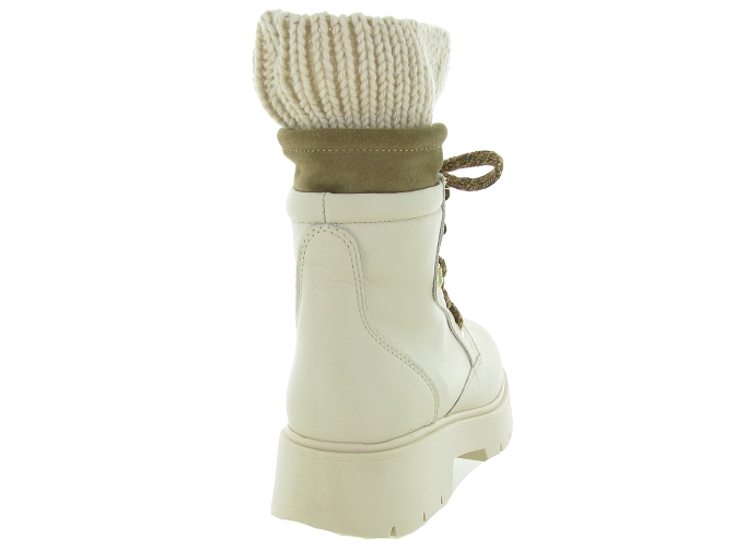 apres ski bottes fourrees - Botte de neige - femme - Cuir - Beige - Armando4866601_5