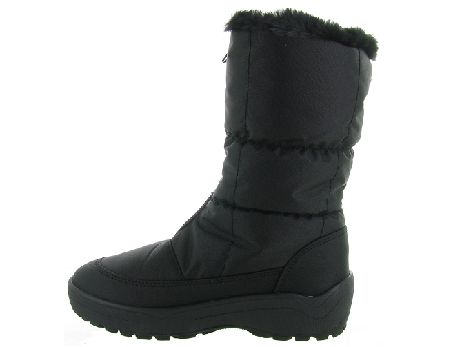 apres ski bottes fourrees -  - femme - Nylon - Noir - Antartica4869101_4