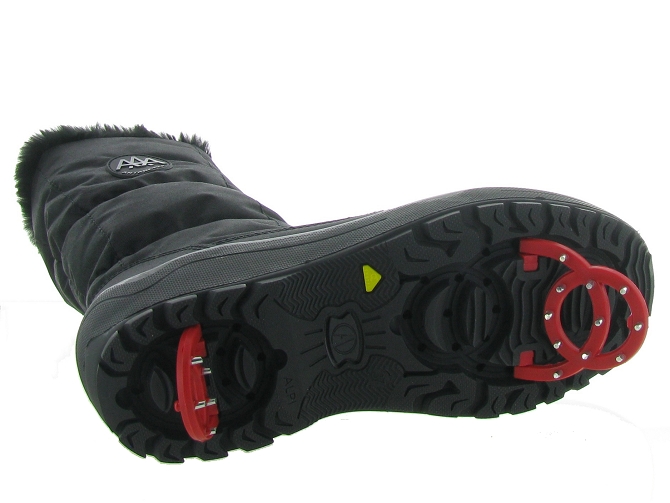 apres ski bottes fourrees -  - femme - Nylon - Noir - Antartica4869101_6