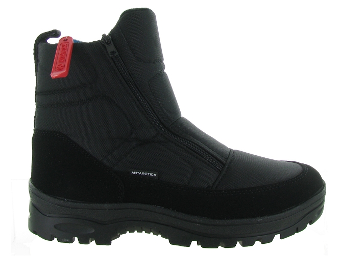 apres ski bottes fourrees - Chaussures neige - homme - Nylon - Noir - Antartica4869401_2