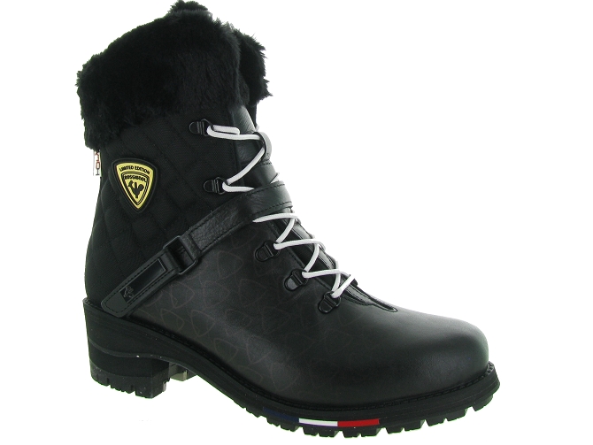 Rossignol apres ski bottes fourrees megeve le shield noir