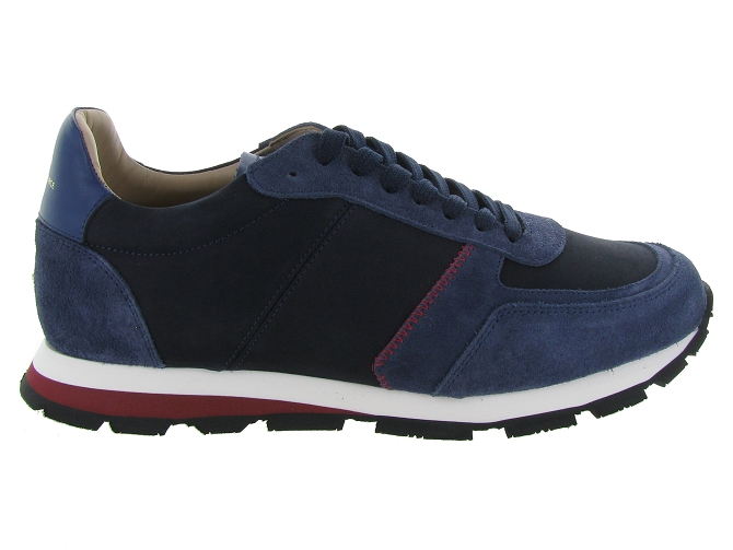 baskets et sneakers - Tendance - homme - Cuir - Bleu - Zespa4871801_2