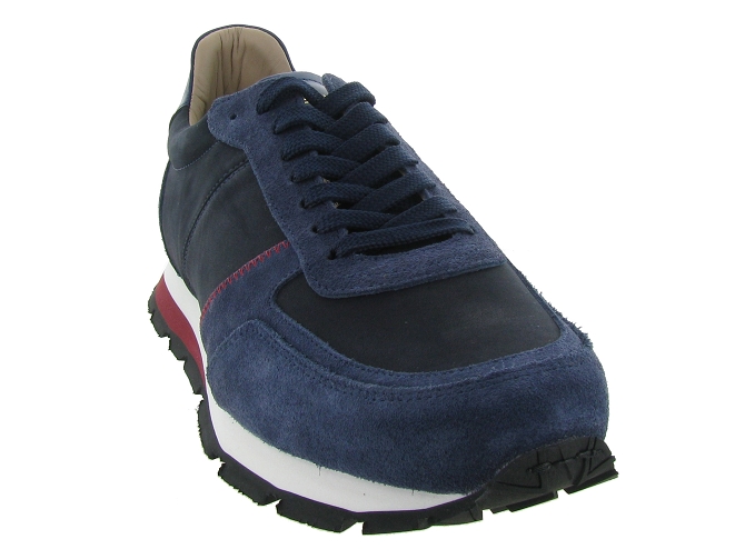 baskets et sneakers - Tendance - homme - Cuir - Bleu - Zespa4871801_3