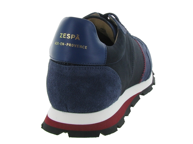 baskets et sneakers - Tendance - homme - Cuir - Bleu - Zespa4871801_5