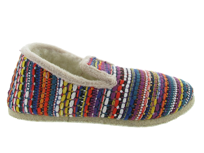 Rondinaud chaussons et pantoufles margot femme exterieur multicolor4876701_2