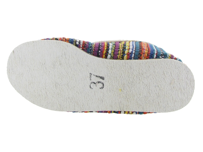 Rondinaud chaussons et pantoufles margot femme exterieur multicolor4876701_4