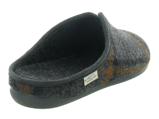 chaussons et pantoufles - Mules Sabots - homme - Synthétique - Marron - La maison de l espadrille4880501_5