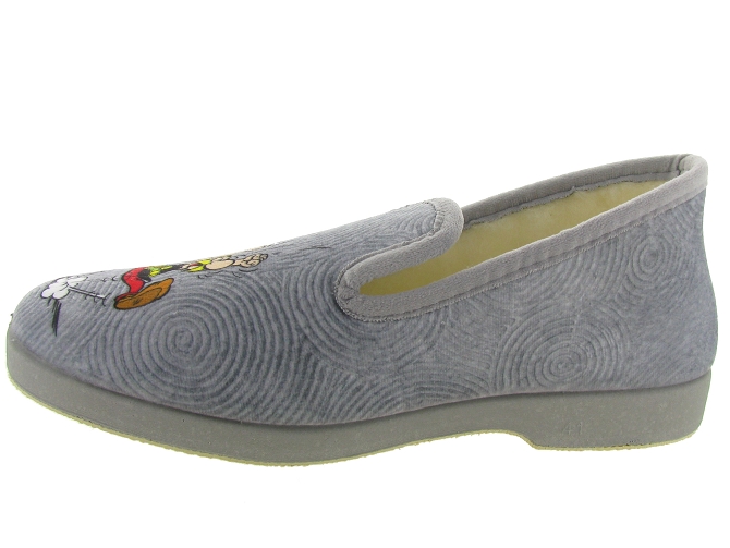 La maison de l espadrille chaussons et pantoufles a58h charentaise asterix gris4881801_4