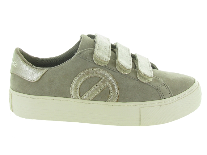 No name baskets et sneakers arcade straps cristy taupe4883401_2