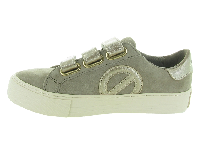 No name baskets et sneakers arcade straps cristy taupe4883401_4