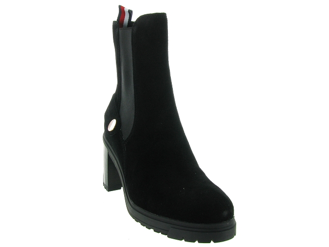 Tommy hilfiger bottines et boots outdoor high heel noir4883901_3