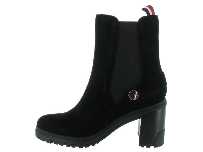 Tommy hilfiger bottines et boots outdoor high heel noir4883901_4