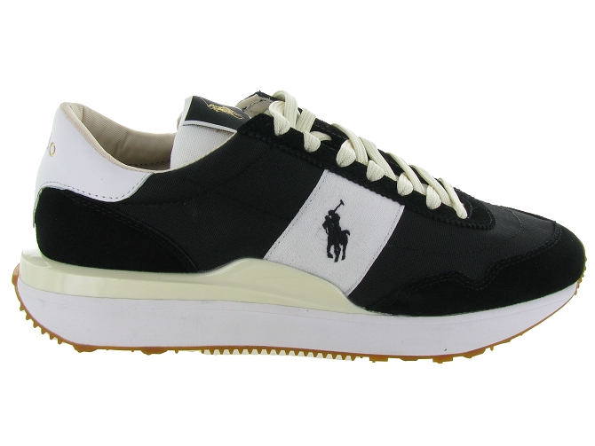 Ralph lauren baskets et sneakers train 89 noir4884101_2