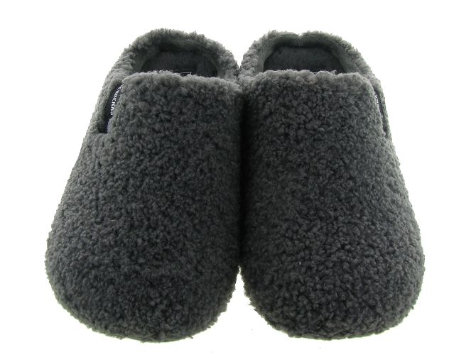 chaussons et pantoufles - Mules Sabots - femme - Synthétique - Anthracite - Verbenas