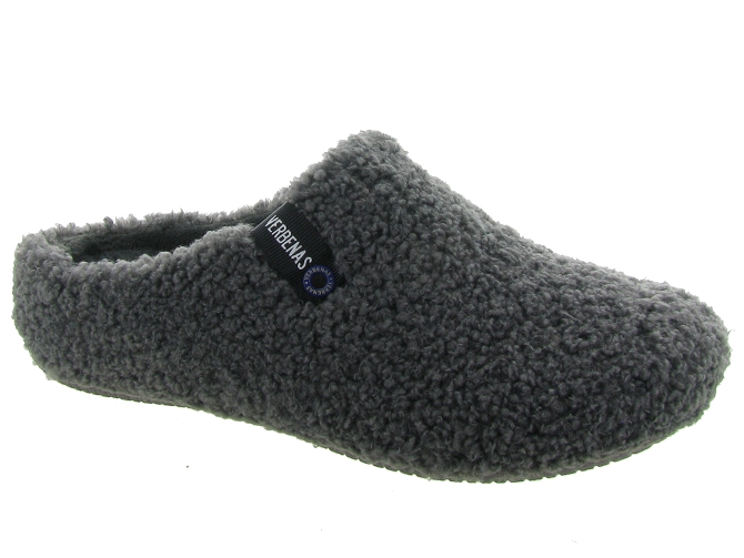 chaussons et pantoufles - Mules Sabots - femme - Synthétique - Anthracite - Verbenas4886804_2