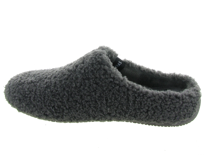 chaussons et pantoufles - Mules Sabots - femme - Synthétique - Anthracite - Verbenas4886804_5