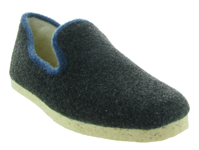 chaussons et pantoufles - Charentaises Hiver - homme - Synthétique - Marron - Chiceasy