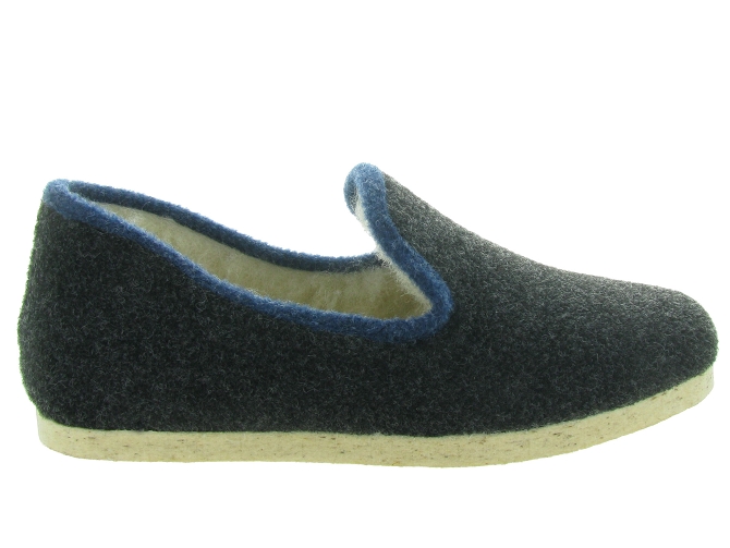 chaussons et pantoufles - Charentaises Hiver - homme - Synthétique - Marron - Chiceasy4888901_2
