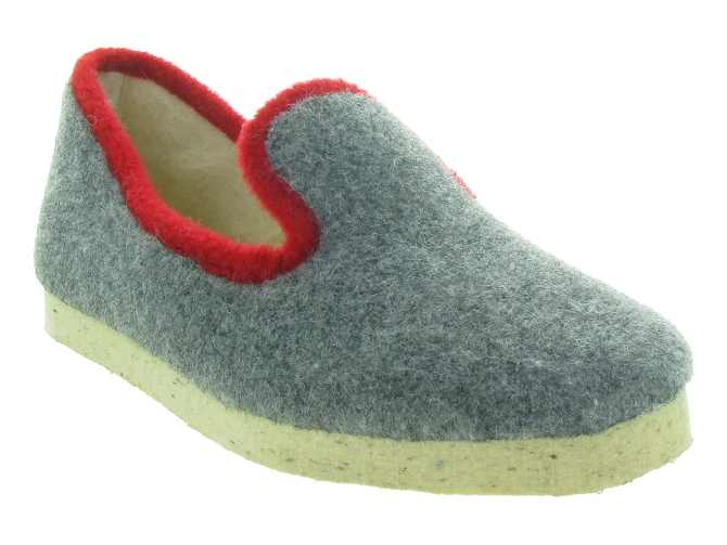 Chiceasy chaussons et pantoufles xali1 uni gris