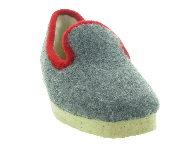 Chiceasy chaussons et pantoufles xali1 uni gris4889001_3