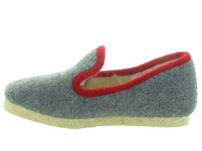 Chiceasy chaussons et pantoufles xali1 uni gris4889001_4