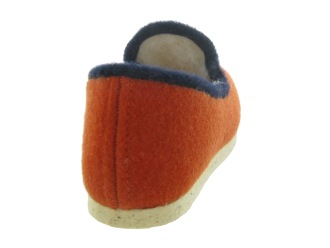 chaussons et pantoufles - Charentaise - femme - Synthétique - Orange - Chiceasy4889002_5