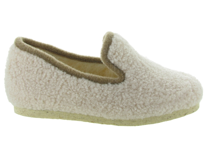 Chiceasy chaussons et pantoufles xali1 bouclettes camel4889301_2