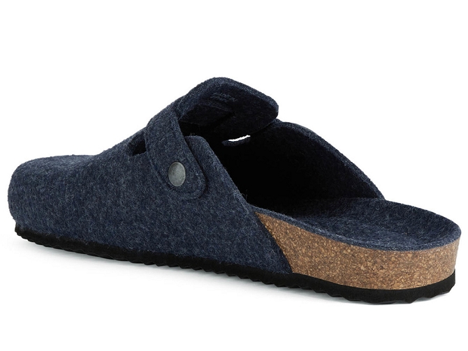 chaussons et pantoufles - Mules Sabots - homme - Synthétique - Bleu Marine - Geox4890201_4