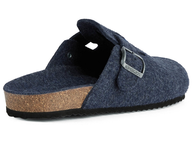 chaussons et pantoufles - Mules Sabots - homme - Synthétique - Bleu Marine - Geox4890201_5