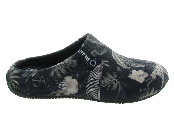 chaussons et pantoufles - Mules Sabots - femme - Synthétique - Noir - Verbenas4890601_3