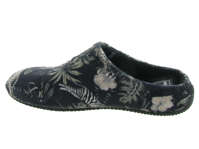 chaussons et pantoufles - Mules Sabots - femme - Synthétique - Noir - Verbenas4890601_5