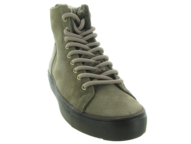 apres ski bottes fourrees - Botte de neige - femme - Nubuck - Kaki - Black stone4894701_3