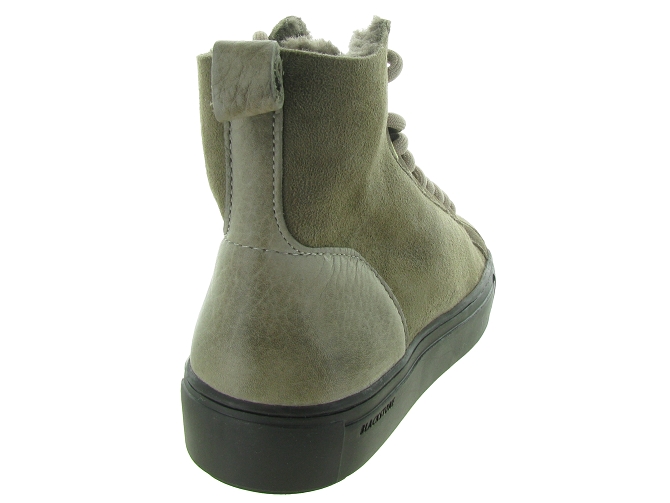 apres ski bottes fourrees - Botte de neige - femme - Nubuck - Kaki - Black stone4894701_5