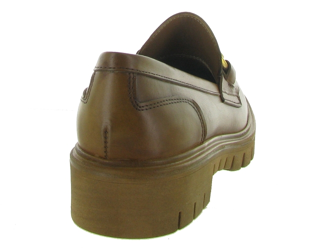 mocassins - Elégant - femme - Cuir - Marron - Julie dee4896402_5