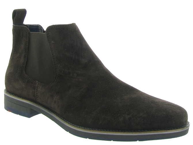 bottines et boots - Chelsea - homme - Nubuck - Marron - Lloyd