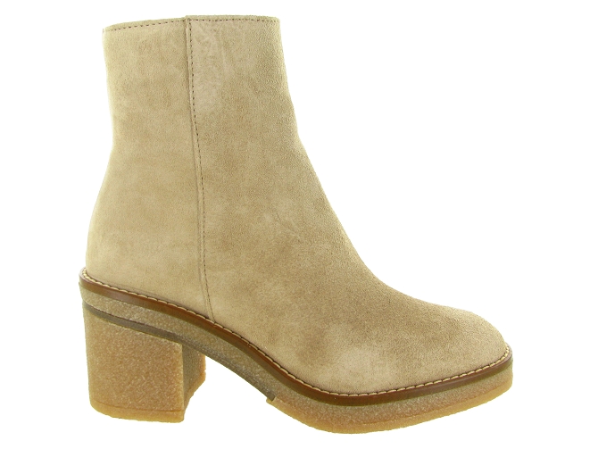 bottines et boots - Casual - femme - Nubuck - Beige - Alpe4900605_2