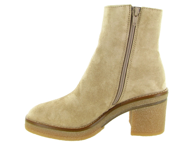 bottines et boots - Casual - femme - Nubuck - Beige - Alpe4900605_4